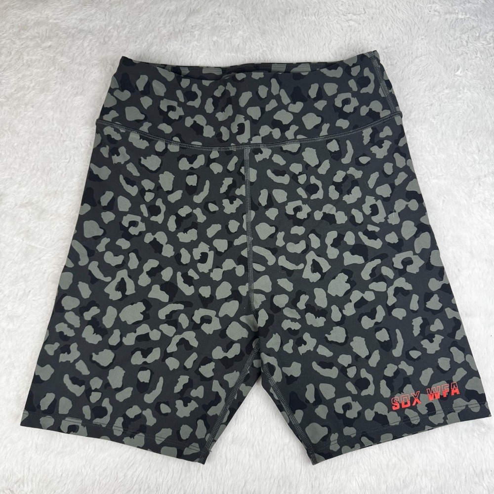 Sarahs Day x White Fox SDX WFA Soldier Camo Bike Shorts Womens M High Waisted